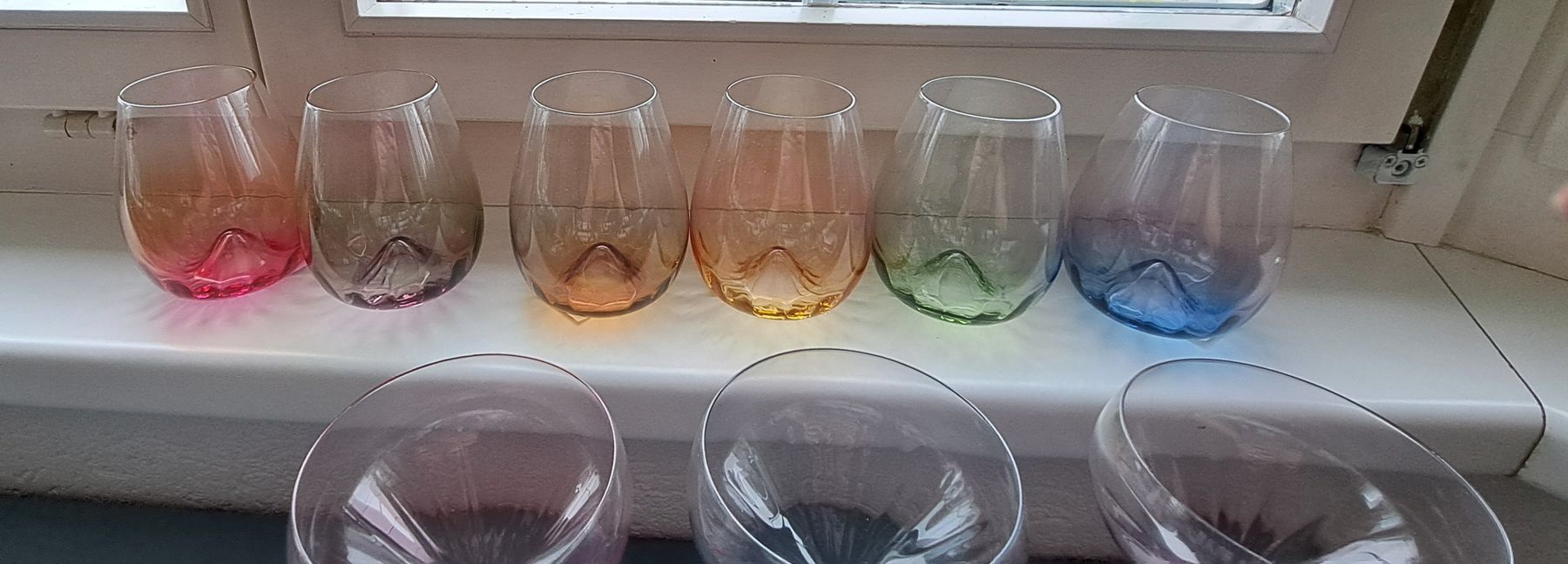 Verres: Gläser Set, farbig, von HOFF Interieur – Neuf avec emballage d'origine à Langrickenbach par Eve088 3