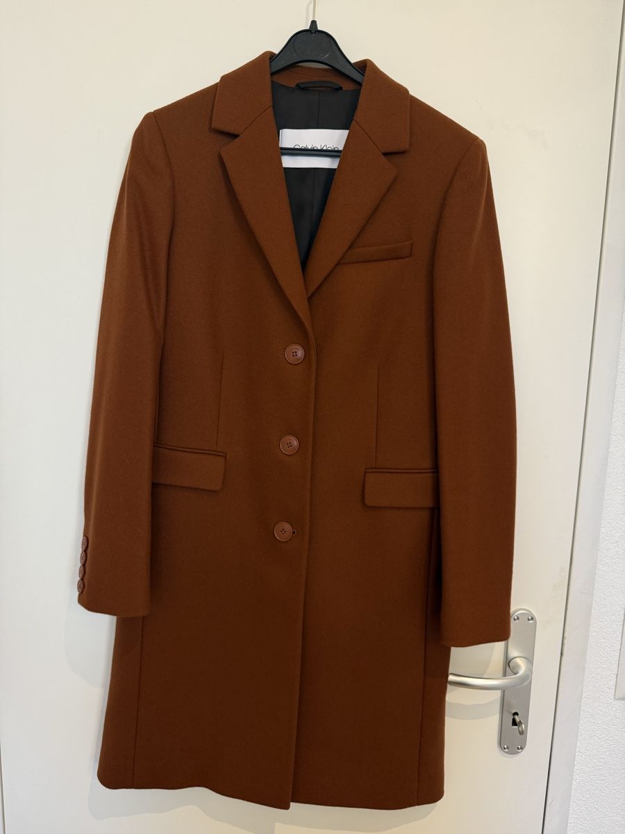 Calvin Klein Cappotti: Calvin Klein - Neuf - Wool & Cachemire – Nuovo (secondo la descrizione) da Frick venduto da aowoe