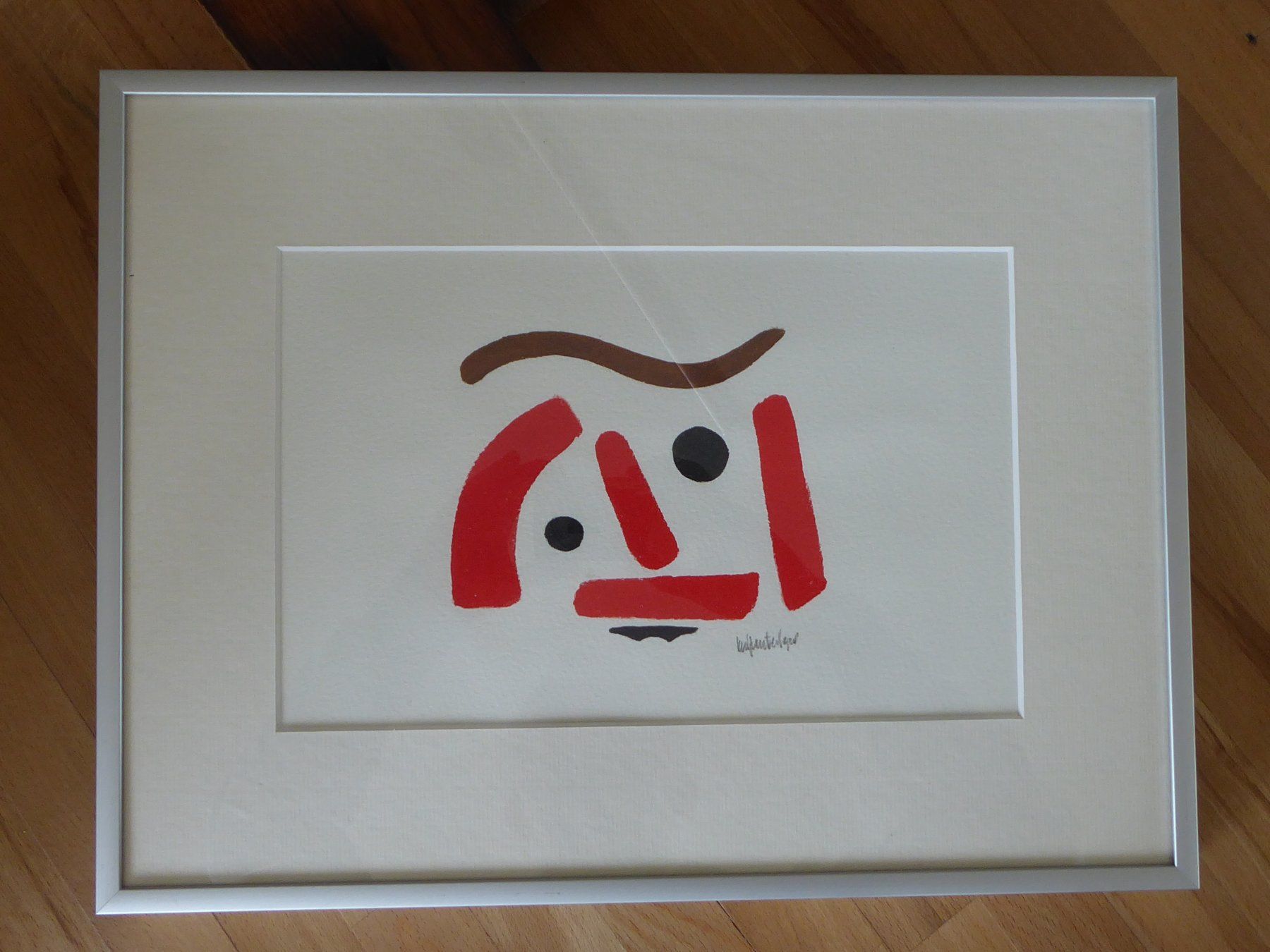 Dipinti: Selbstportrait / Abstrakte Malerei / Handsigniert – Nuovo (secondo la descrizione) da Uzwil venduto da kulu53
