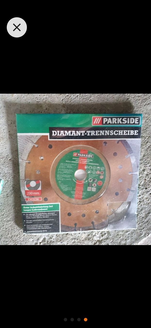 Einhell Tutte le macchine: Wenig gebrauchte Winkelschleifer & 2 neu Sageblatt – Usato da Hausen AG venduto da stern_63 1