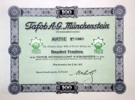 Tafob AG, Münchenstein - 1942