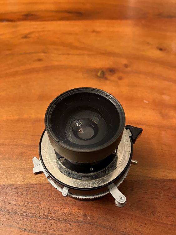 TESTÉ EXC+5] OBJECTIF grand format Schneider Angulon 90 mm f6,8 Horseman... EUR 258,58 - FR