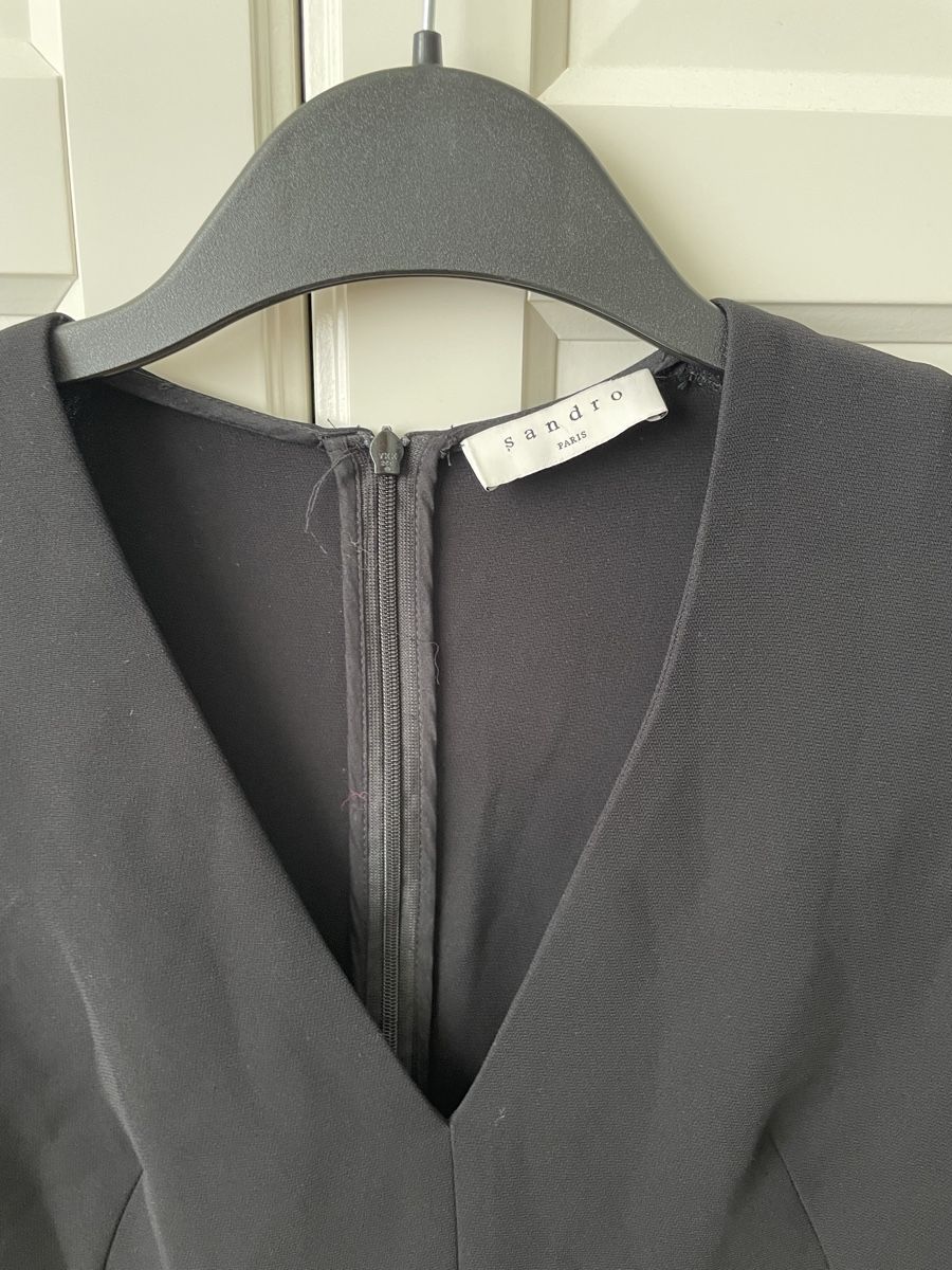 Sandro Vestiti: Sandro Paris Kleid, schwarz, Gr 36 – Usato da Itingen venduto da Granini_93 1