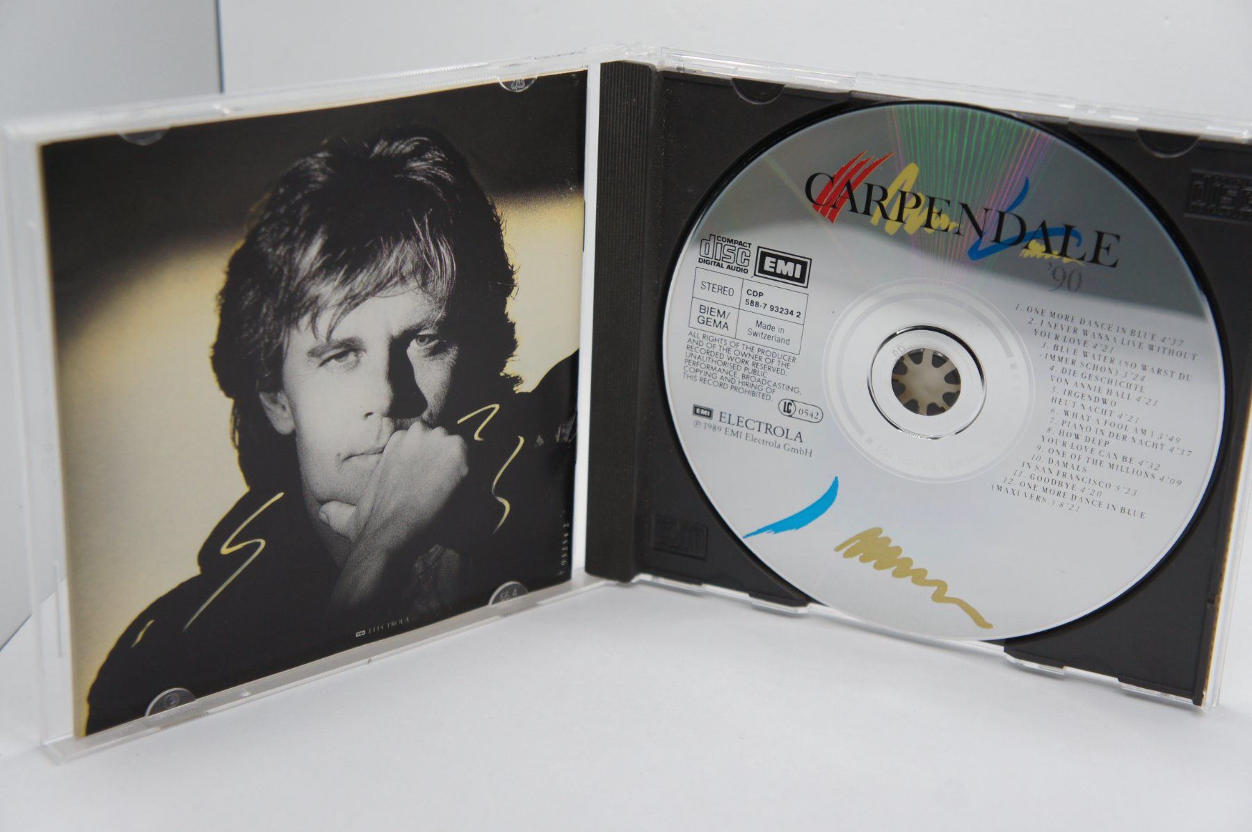 CD: CD Howard Carpendale – Carpendale '90 – Usato da Ernetschwil venduto da luisvonerni 2