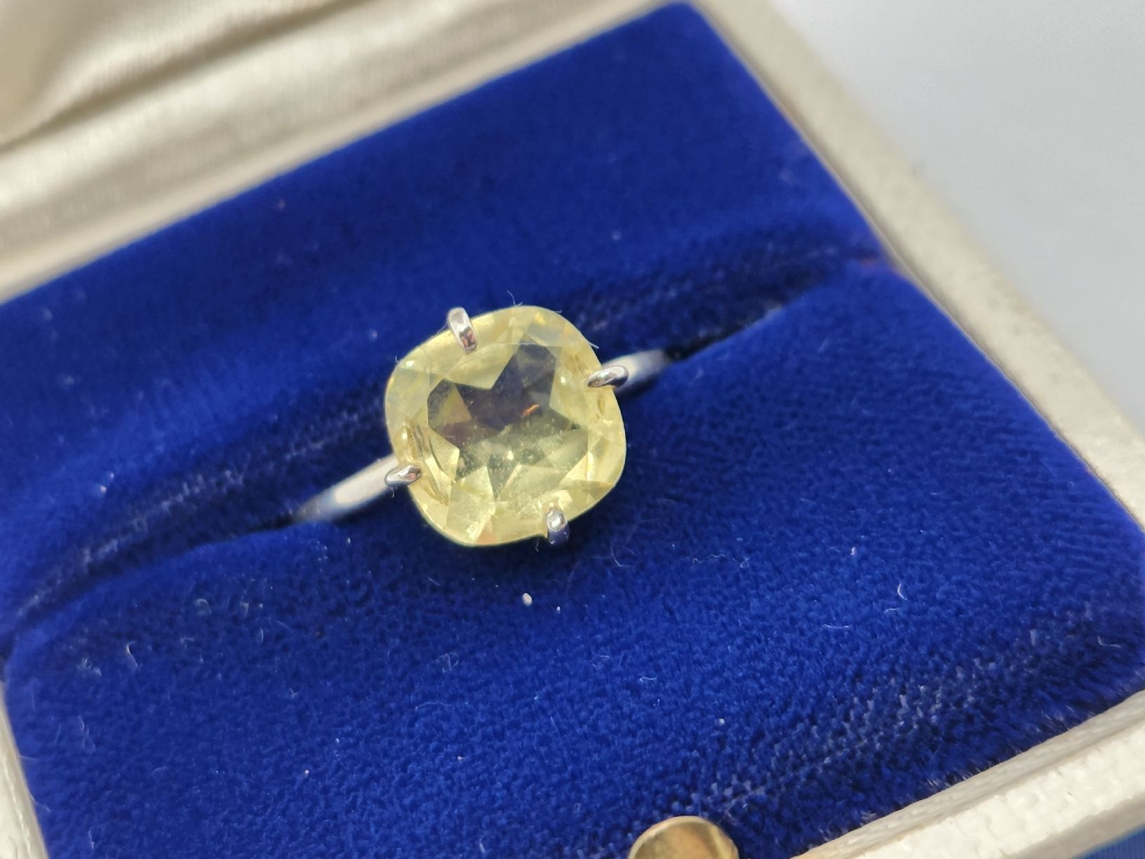Anelli: Peridot Silberring 925 grün, Grösse 53 – Usato da St. Gallen venduto da GIULESGG 7