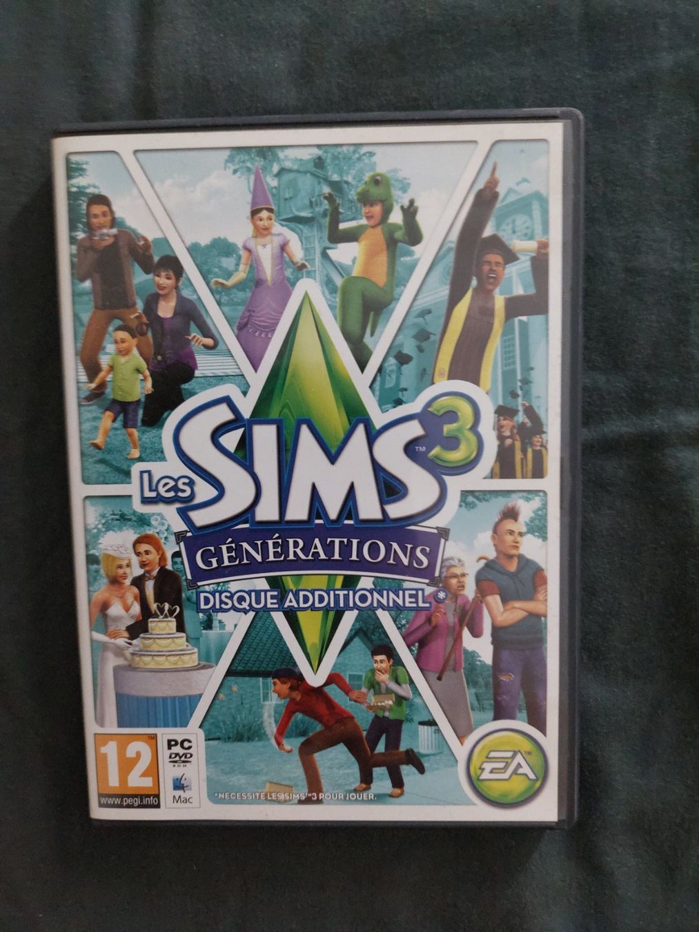 Spiele: Les Sims 3 Additionnel Générations DVD/PC/Mac Comme Neuf – Gebraucht aus Genève von Blu_BD