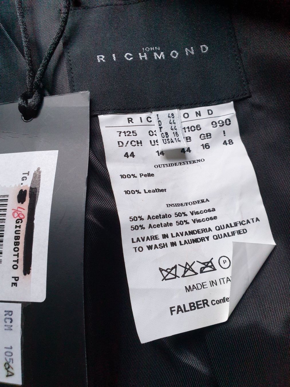 Giacche: John Richmond Hammer Lederjacke Neu Gr. 38 – Nuovo (secondo la descrizione) da Bottmingen venduto da sandy_2 7