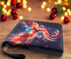 Neu Sammelkarten Ordner - Phönix Design! Pokémon, Magic, et