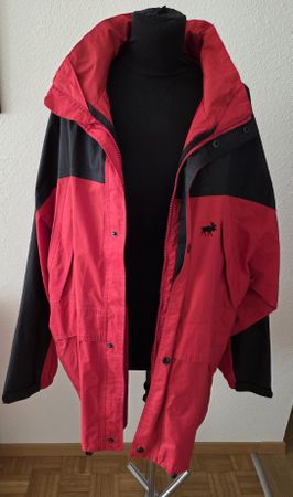 Helly Martens Jacke Rot Schwarz Grösse XL