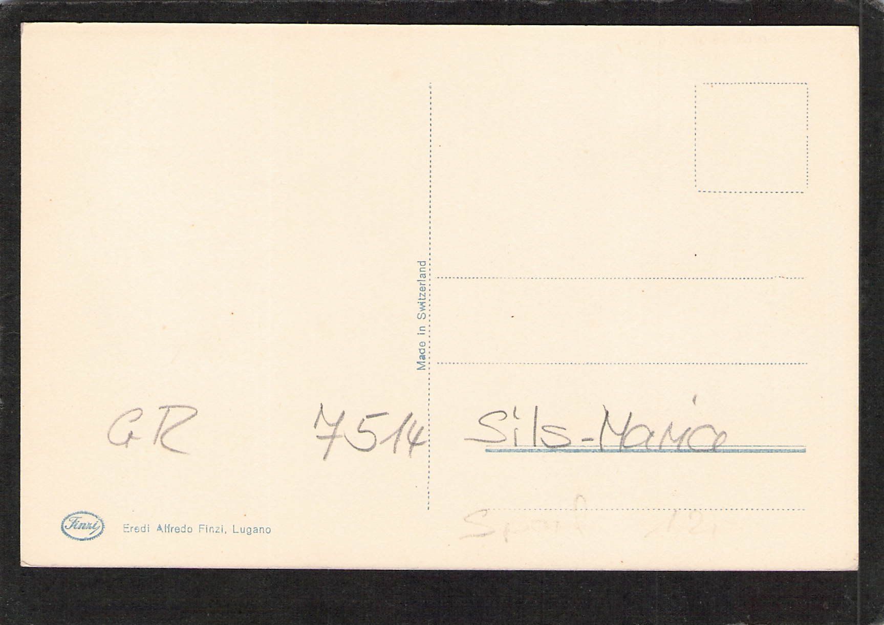 Cartoline postali: Sils Maria GR , Eisplatz Hotel Waldhaus – Usato da Reichenburg venduto da ibiza18 1