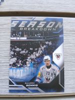 Eishockey Karte Sandro Schmid Season Breakdown
