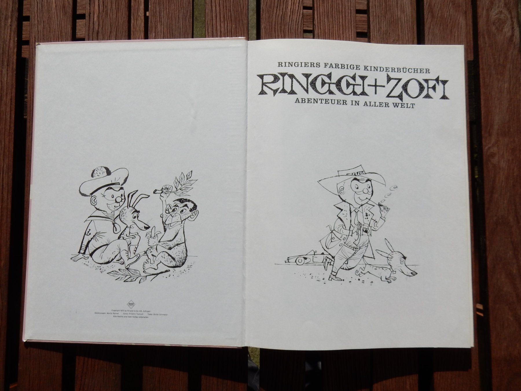 Libri: **Ringier Farbige Kinderbücher Ringgi + Zofi Abenteuer** – Usato da zürich venduto da Heidiho1 2