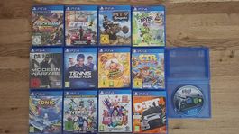PS4 Spiele Sammlung  13 Spiele
