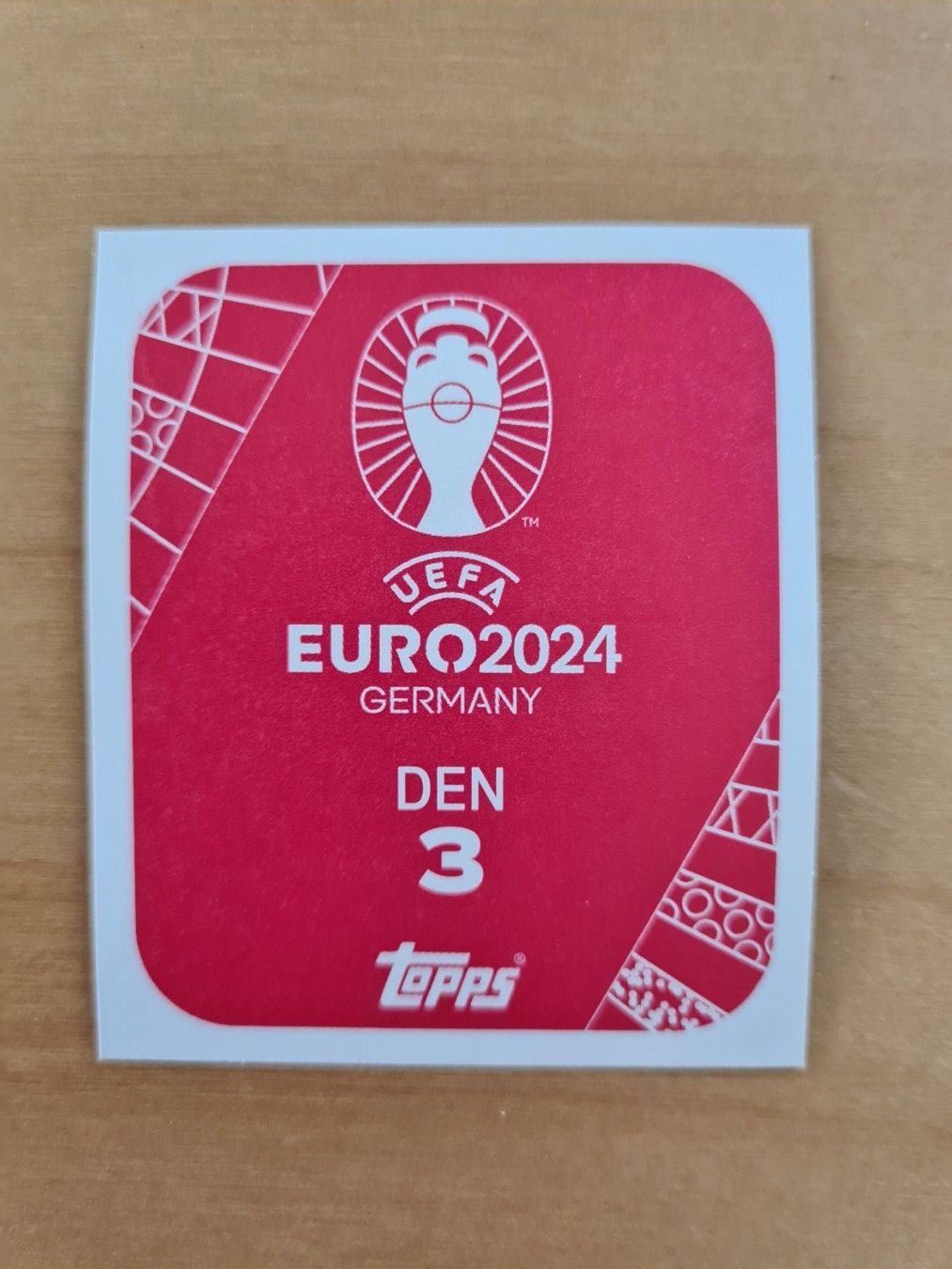 Topps Sammelbilder & Trading cards: Topps EURO 2024 Sticker DEN 3 – Gebraucht aus Oberwil BL von Spieltopia 1