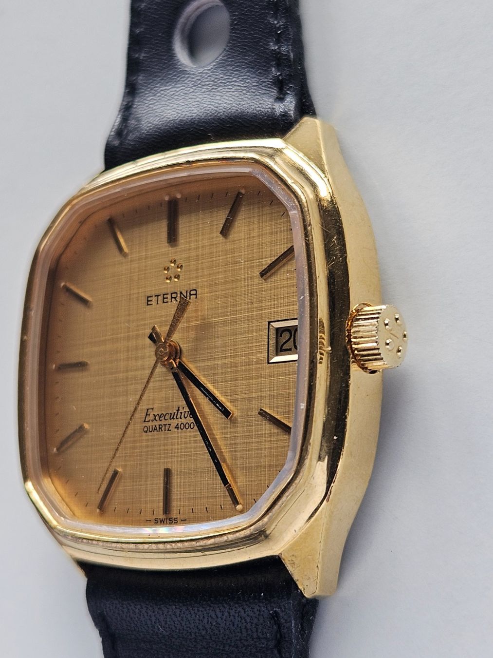 Eterna Orologi: 365 Eterna Executive 4000 Quartz Date – Usato da Berikon venduto da mmm21 2
