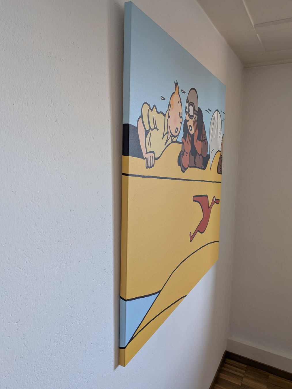Dipinti: Impression sur toile Tintin au Congo – Usato da Noréaz venduto da Skaia100 2