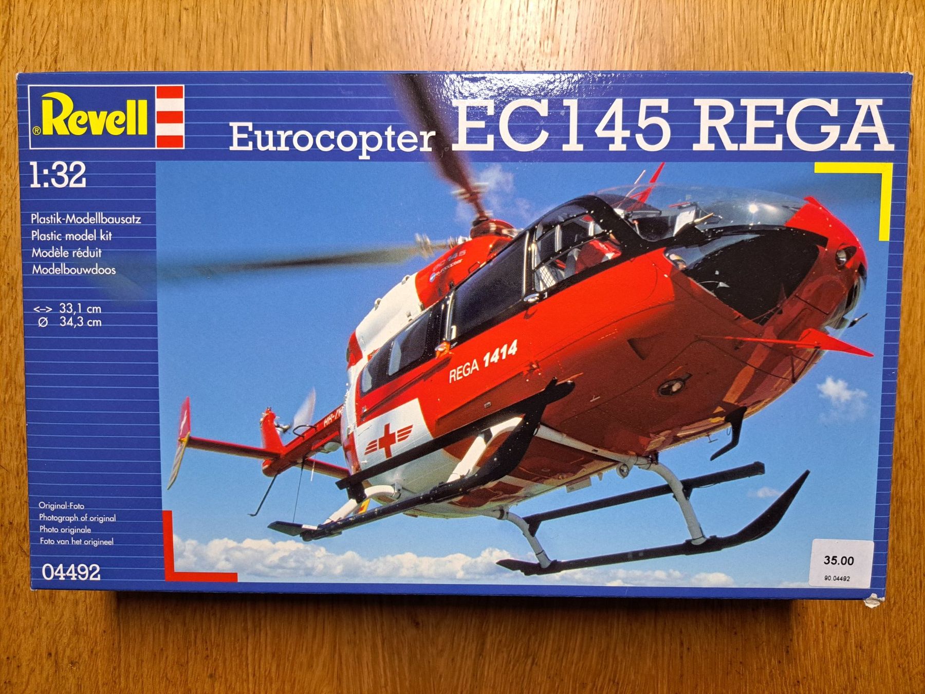 Revell Kit di modellismo & Modellini statici: Revell EC-145 rega – Nuovo e nell'imballaggio originale da Tentlingen venduto da Dr_Snake