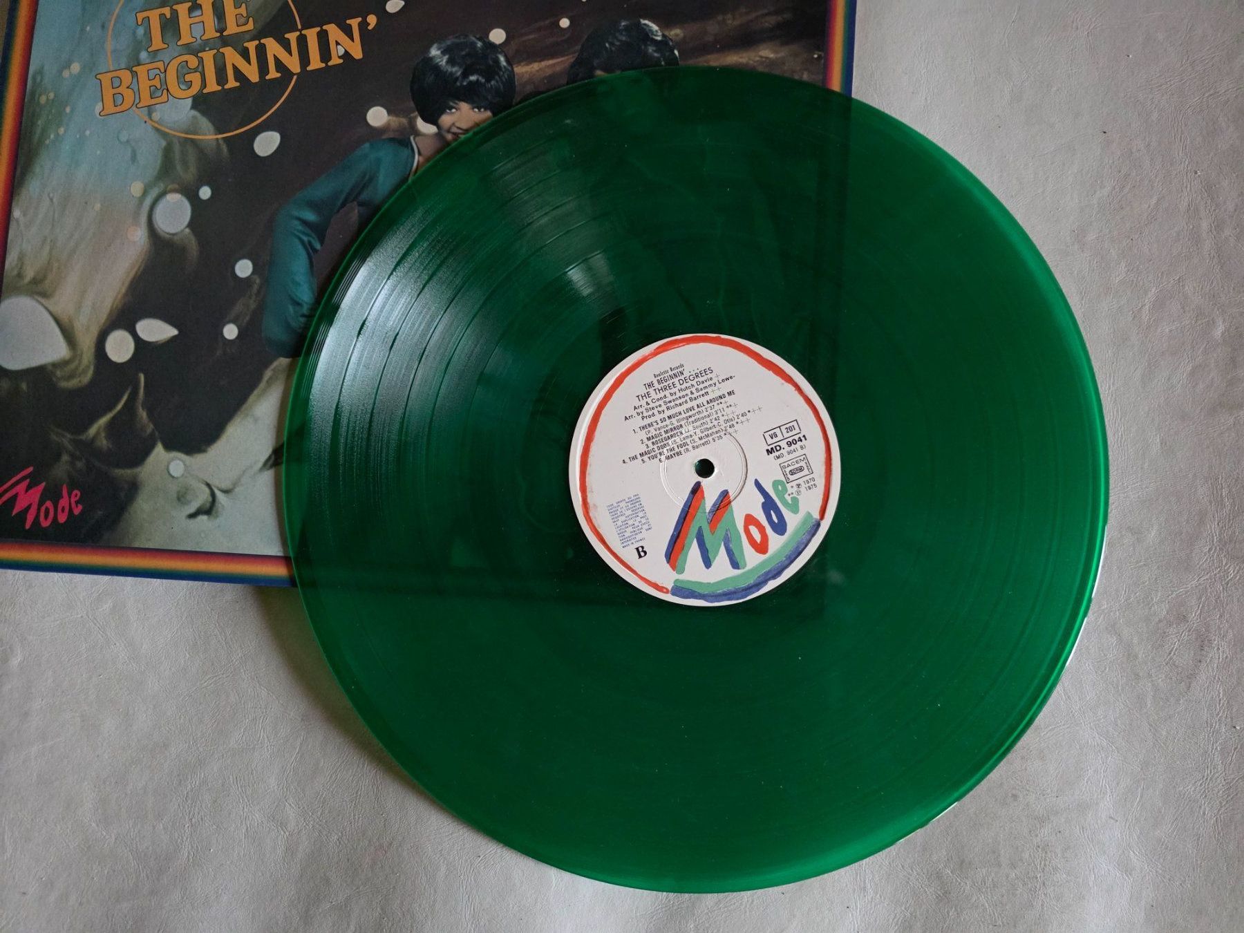 Dischi in vinile: LP - The Three Degrees - The Beginnin - 1975 - Grünes Vinyl – Usato da Walterswil BE venduto da Lonitti 6