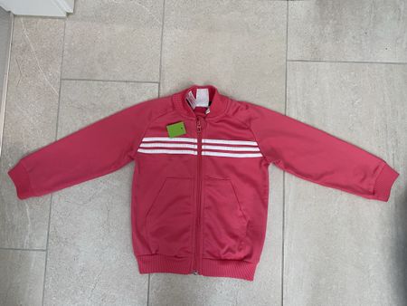 Adidas Kinder Jacke Gr 98/3T Pink Super Zustand