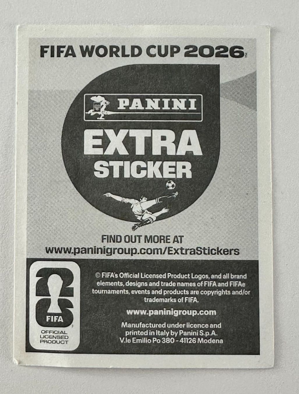 Panini Carte collezionabili: PANINI 2026 - Extra Sticker Jude Bellingham – Usato da Lavigny venduto da vinz59 1