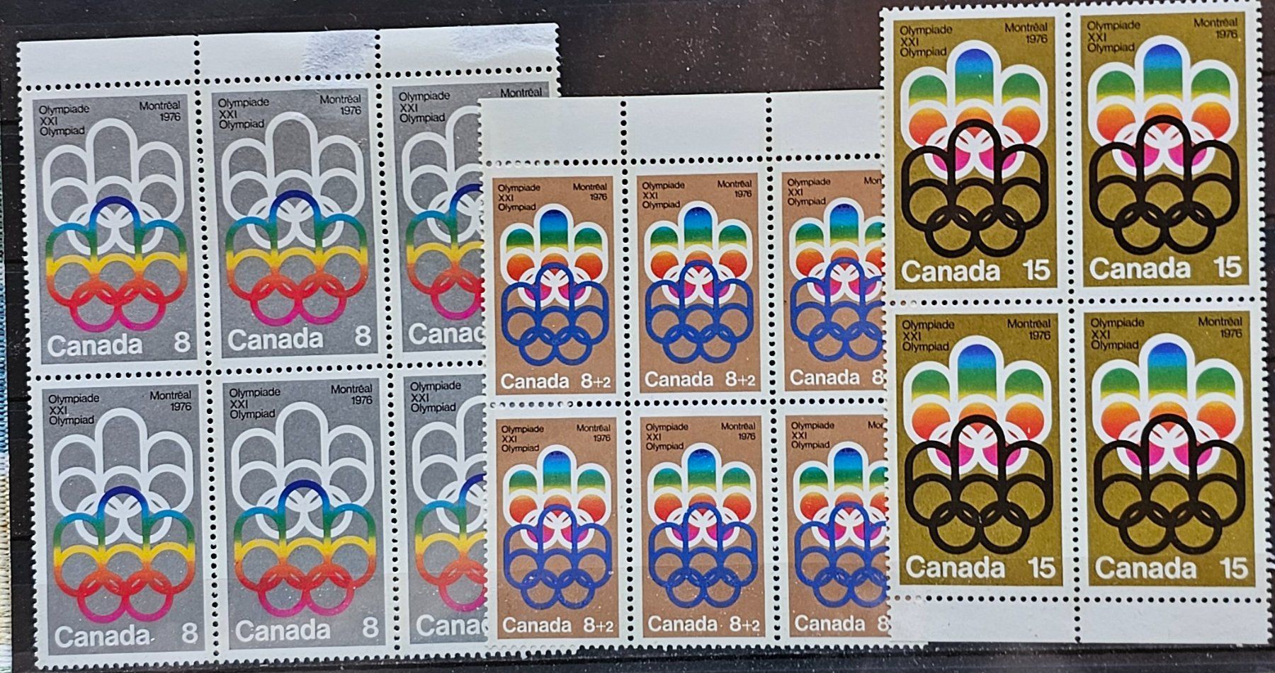 Tutti i francobolli: CANADA - MONTREAL 1976 ** – Nuovo (secondo la descrizione) da Les Valettes venduto da Nuba1
