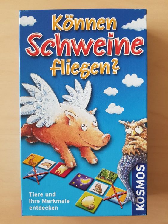 Jeu Scientifique KOSMOS "Les Cochons Peuvent-ils Voler ?" - Édition Anniversaire, Neuf