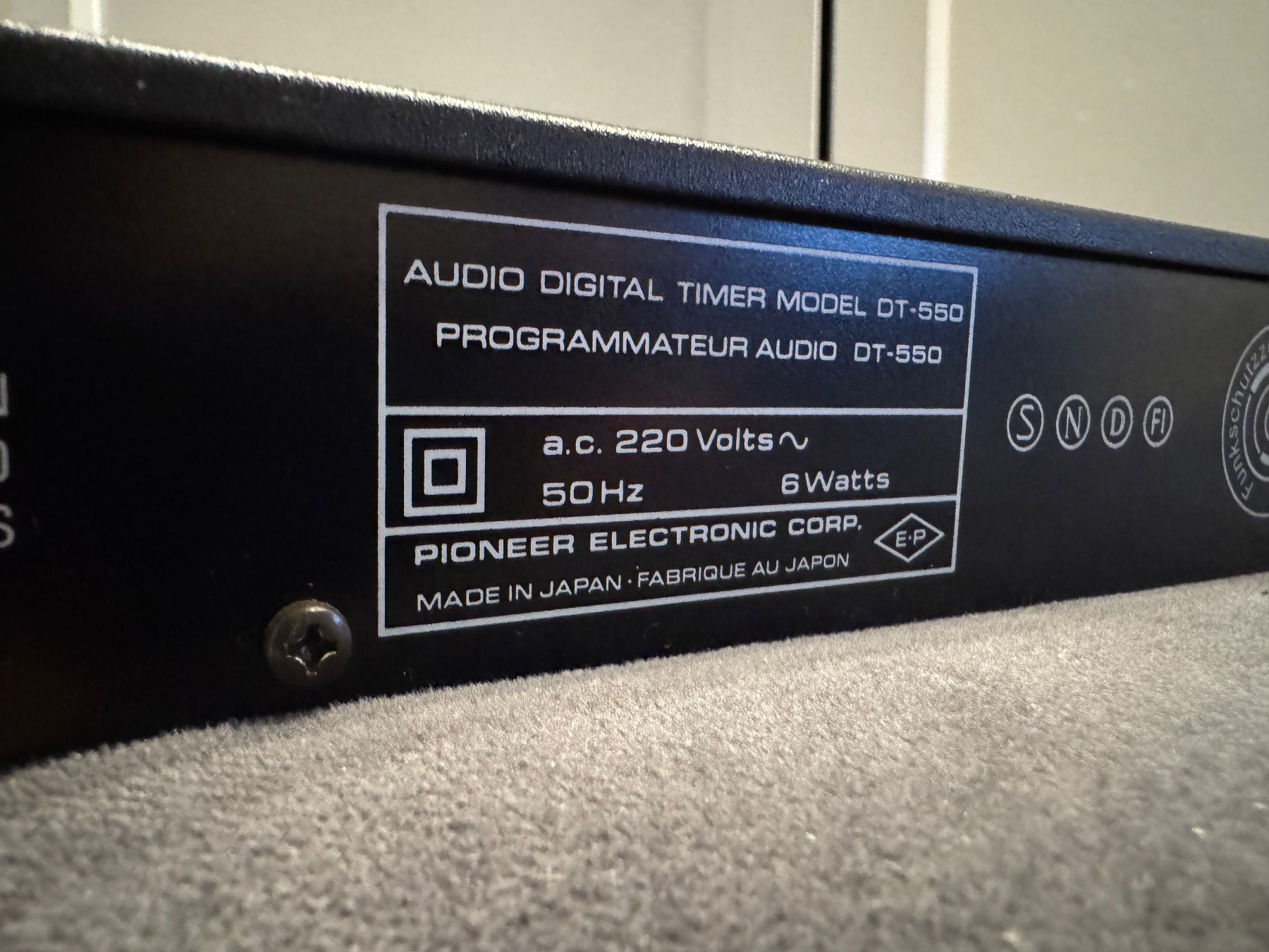 Pioneer Radio: Pioneer DT-550 - Timer – Usato da Echandens venduto da woodioch 2