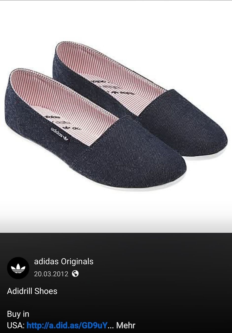 Adidas Scarpe da donna: Adidas Adidrill Denim Schuhe Gr 39 – Usato da Teufenthal AG venduto da thuzsu 3