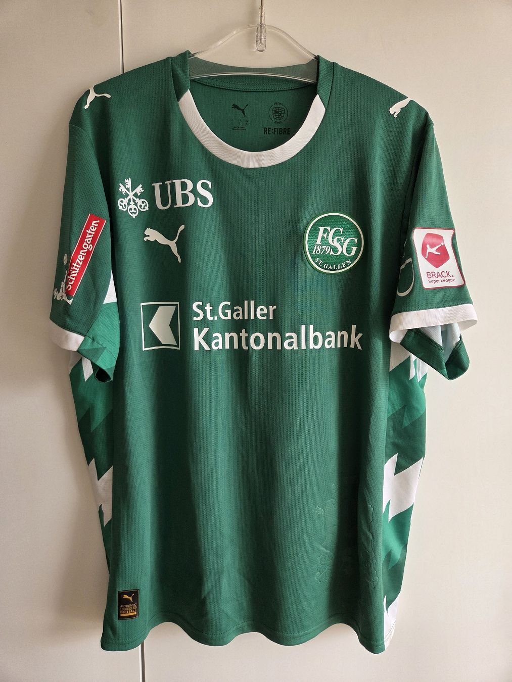 Canottiere & Pantaloni: matchworn st-gallen – Usato da La Chaux-de-Fonds venduto da tur_nkx9