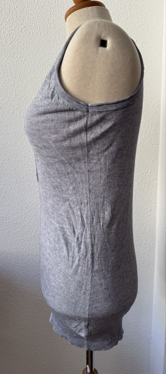 Top: Top gris bleuté, taille 4, bambou cachemire – Nuovo (secondo la descrizione) da Morges venduto da sandy069 2