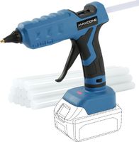Klebepistole 100W Akku-Heissklebepistole, Kompatibel mit