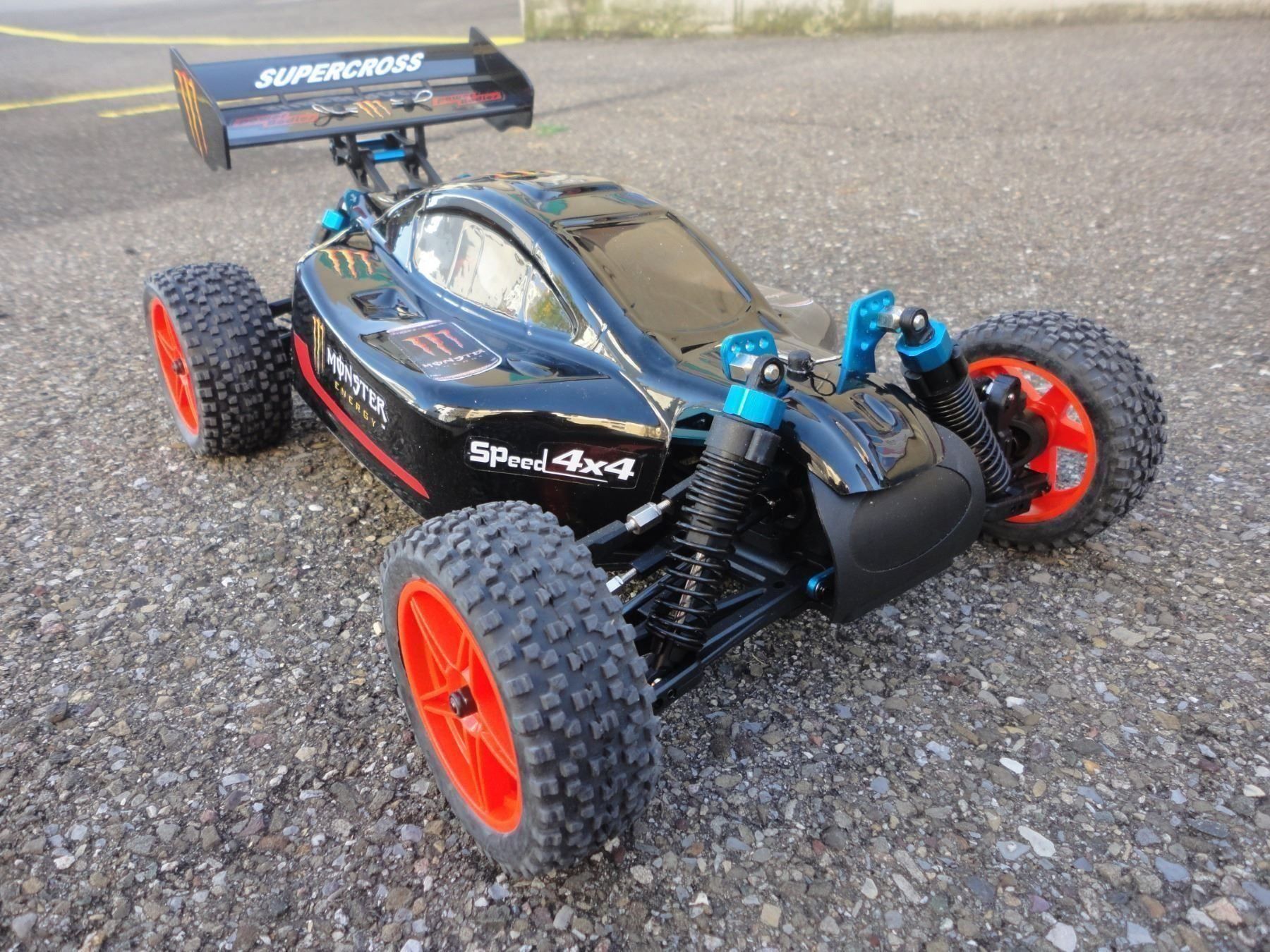 Modellismo RC: Buggy 1:10 komplett-Set alles NEU – Nuovo e nell'imballaggio originale da Horgen venduto da RcModell 2