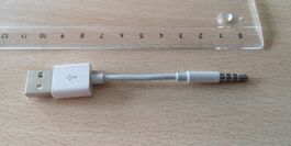 USB A Stecker zu 3.5mm Klinker-Stecker