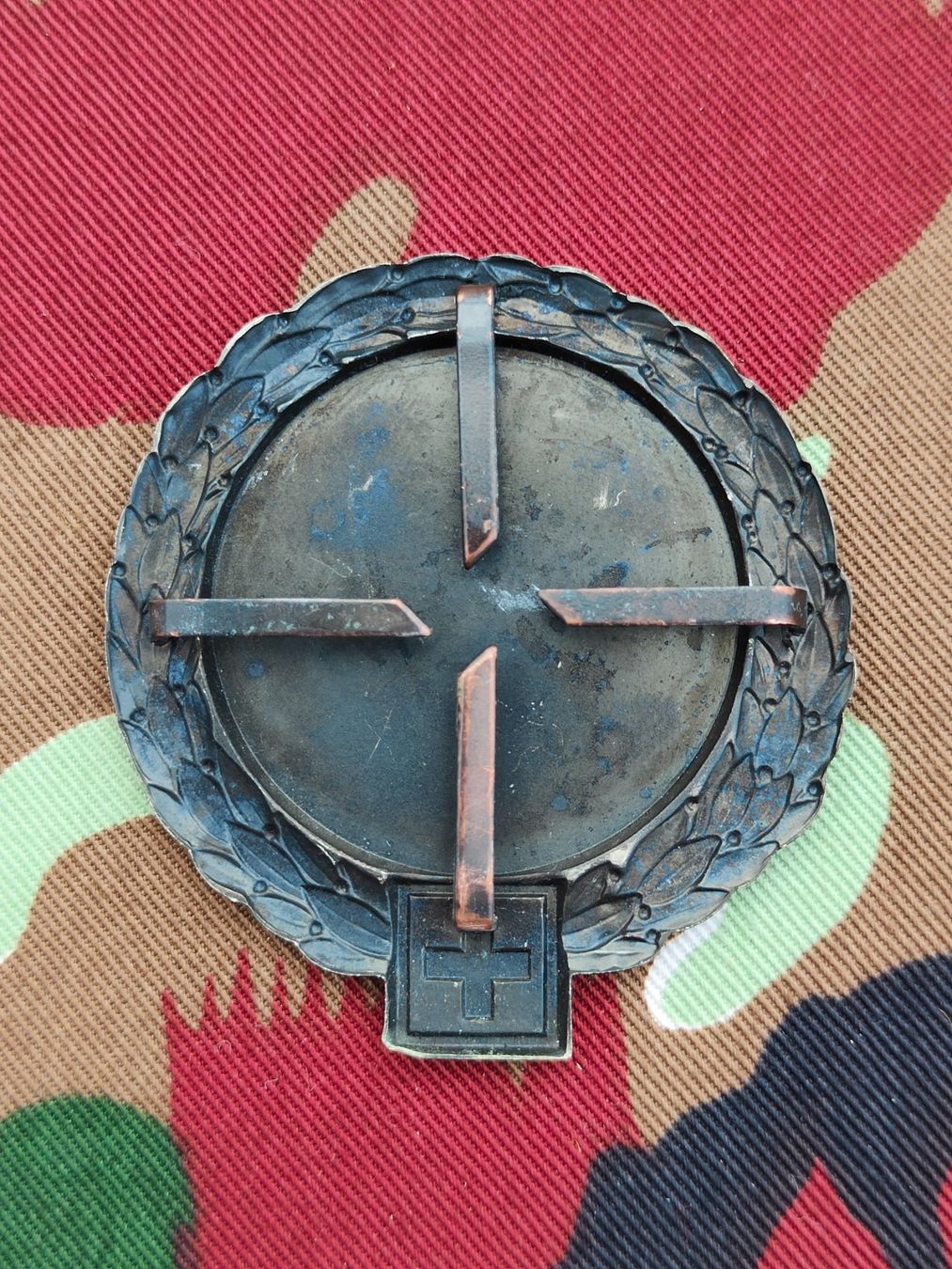 Placchette & Badge: Béretemblem Motormechanikerschule Thun – Usato da Bauma venduto da SwissMilitaria 1