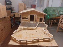 Moderner Luxus Bauernhof aus Holz