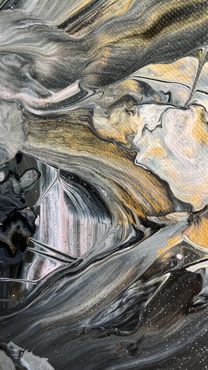 Dipinti: Abstraktes Acrylbild "Goldstück" 25x59 – Nuovo (secondo la descrizione) da Hochdorf venduto da Jasminurschel 3
