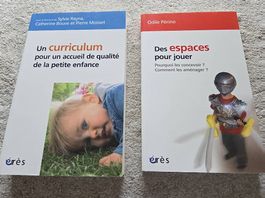 4 livres pédagogiques, psychologie de l'enfance, éducation