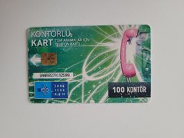 Telefonkarte Türkei