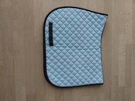 Tapis de selle fouganza bleu clair
