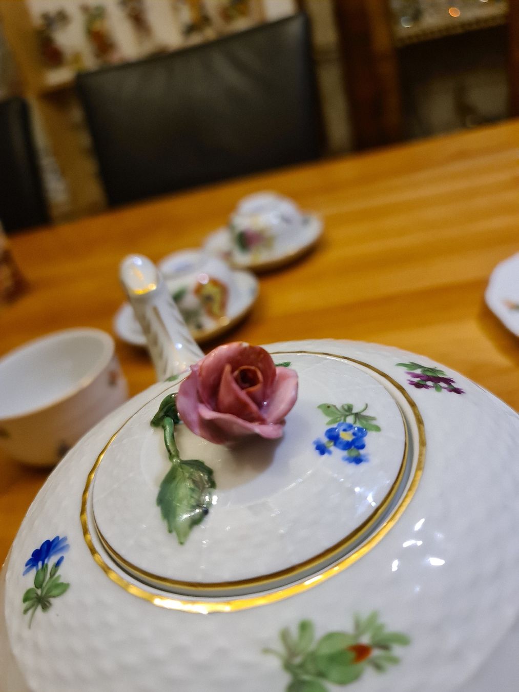 Herend Set di piatti: antiker Herend Teeservice 1939 – Usato da henau venduto da Rockj 4
