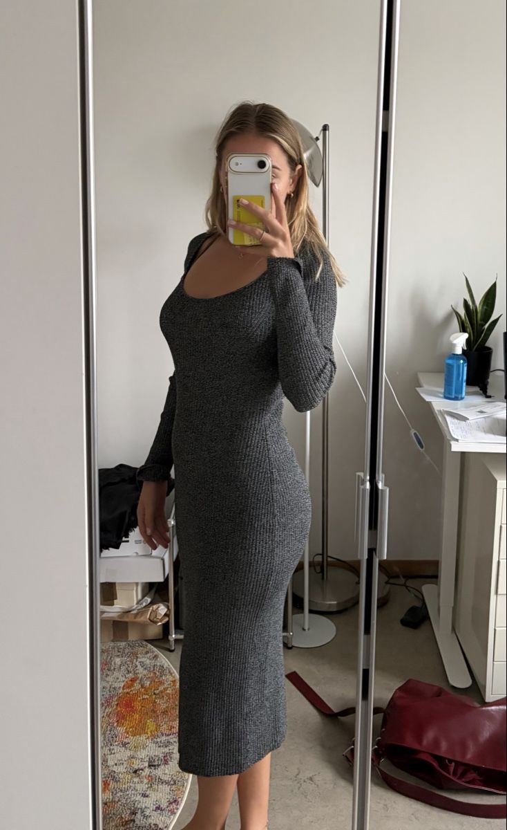 H&M Vestiti: Baumwollkleid grau – Nuovo (secondo la descrizione) da Sevelen venduto da sarah_selina
