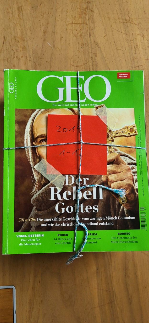 Riviste & Magazine: GEO Magazine, Jahr 2019 – Usato da Altdorf UR venduto da Fam_Imholz