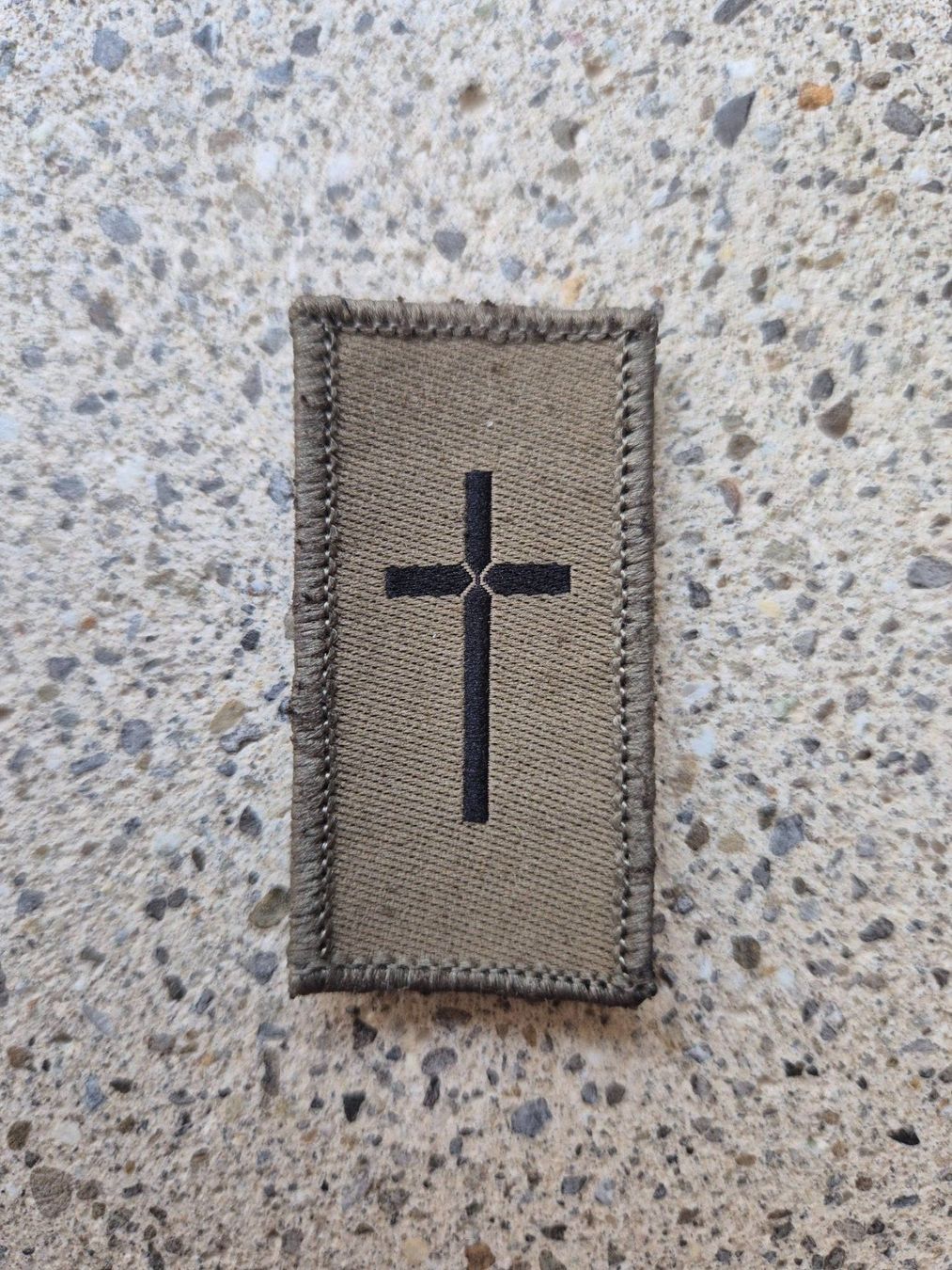 Schweizer Armee Placchette & Badge: Dienstzweigabzeichen Original Armeeseelsorge mit klett – Usato da Riedholz venduto da fr_sIruP