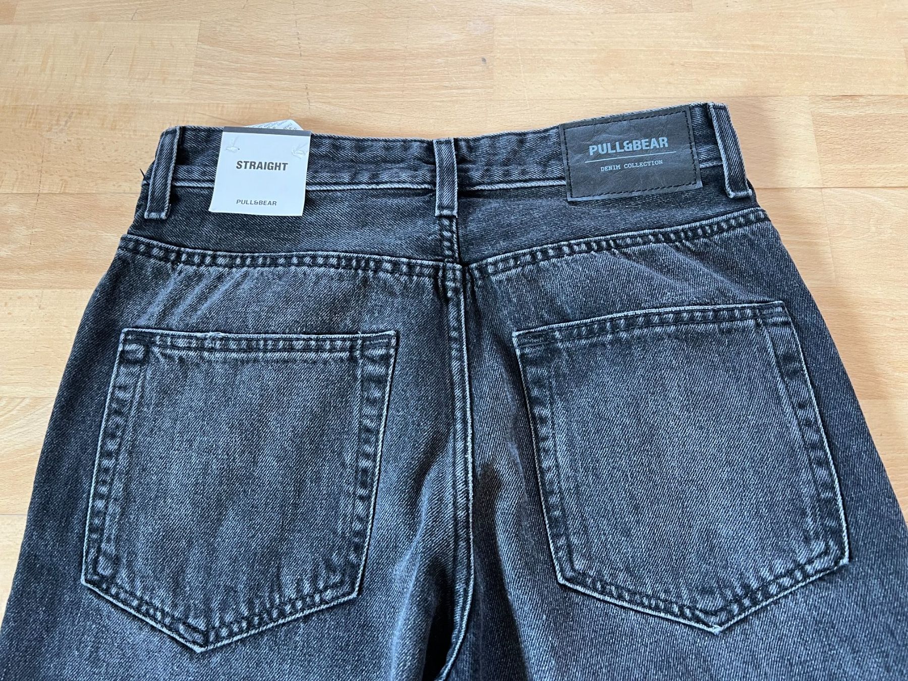 Pull&Bear Jeans: PULL&BEAR Damen Jeans, Gr. 36, Dunkelgrau, NEU – Neu und originalverpackt aus Worb von farben20zauber 4