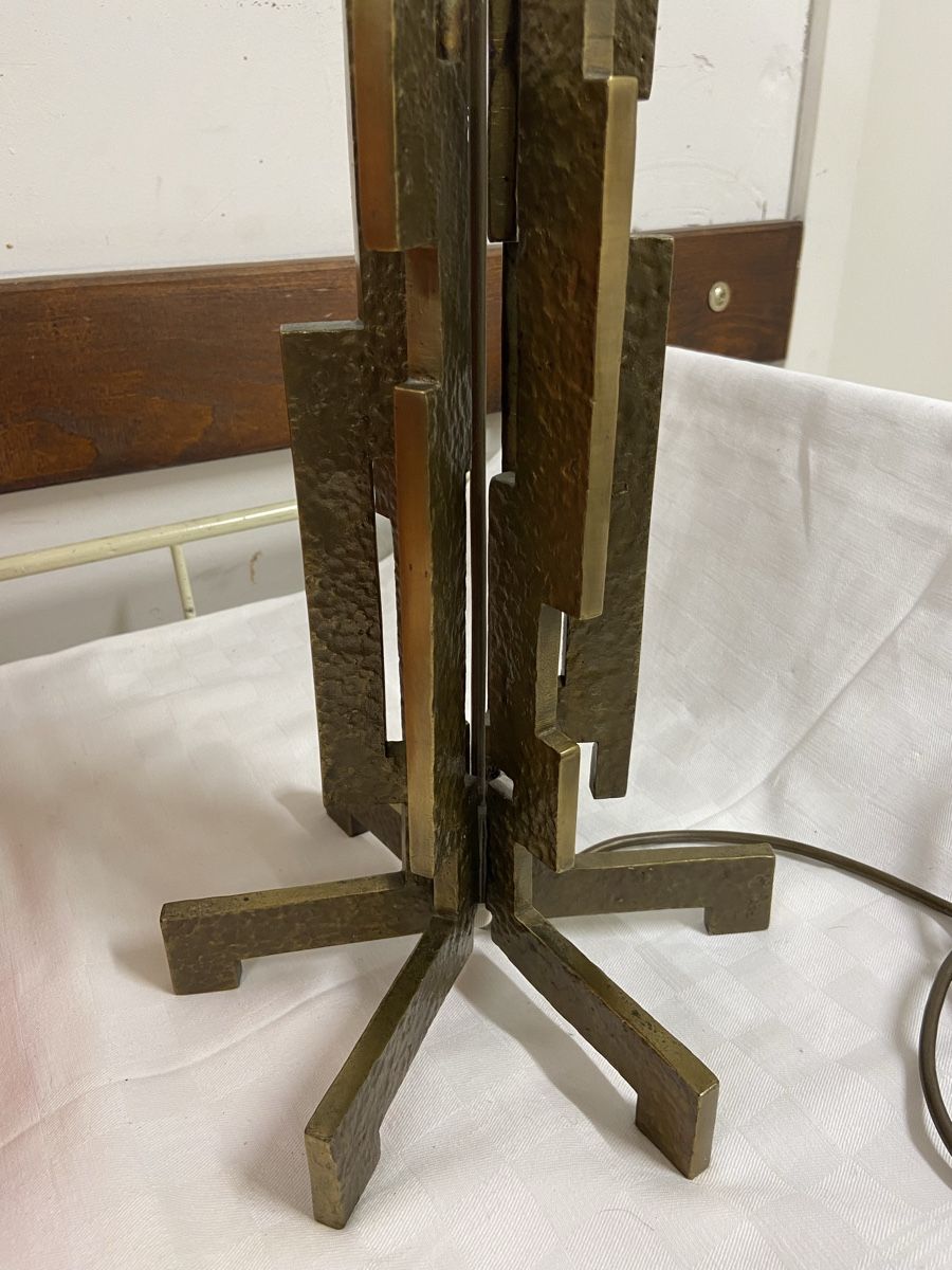 Lampen: Designer  Angelo Brotto Bronze Tischlampe  – Gebraucht aus Dietikon von brocki-eyra 5