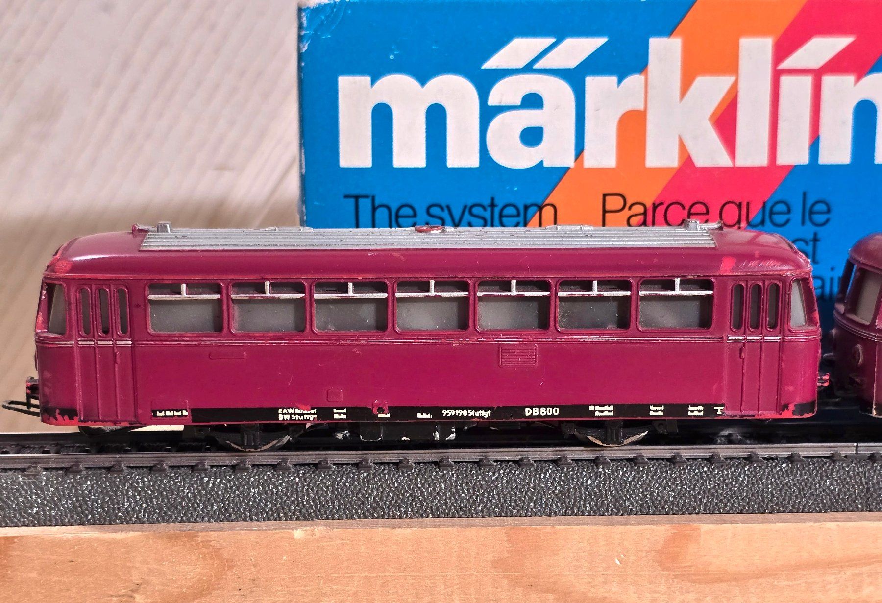MÄRKLIN 3016 - SCHIENENBUS TV 95 der DB - läuft tiptop | Kaufen auf Ricardo