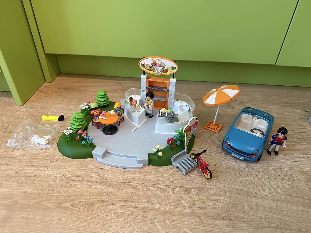 Playmobil Spielzeuge: Playmobil Eisdiele 5644 und Café 5129 – Gebraucht aus Zufikon von SULMI02