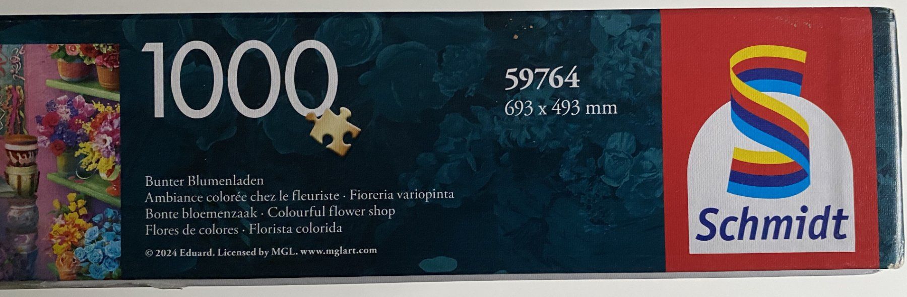Puzzle: Puzzle Schmidt Puzzle 1000er - BLUMENLADEN – Nuovo (secondo la descrizione) da Hünenberg venduto da Ecila 2