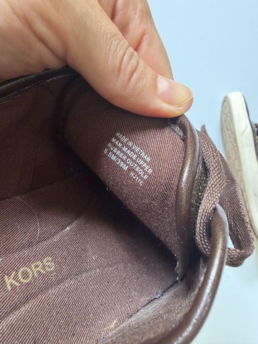 Michael Kors Damenschuhe: Michael Kors Turnschuhe Braun Gr 39 – Gebraucht aus basel von j_4056 2