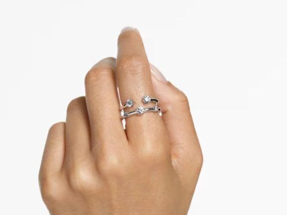 Swarovski Anelli: Swarovski Constella Ring Set – Usato da Rheinfelden venduto da Boutique_Luxe 4
